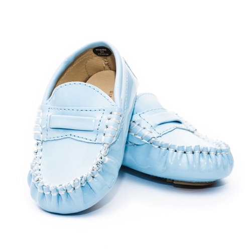 baby blue baby shoes